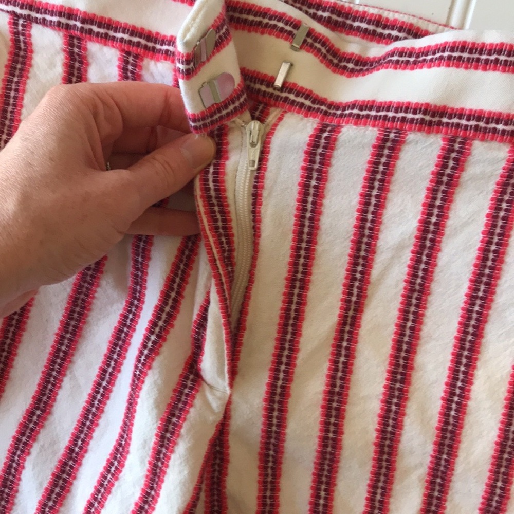 Loft striped shorts red white - Picture 8 of 10